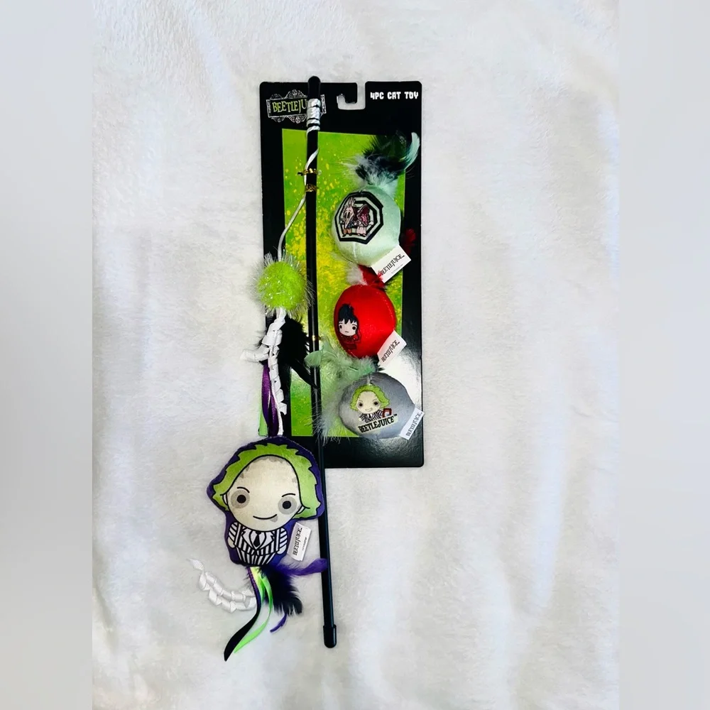 New Beetlejuice Cat Toy